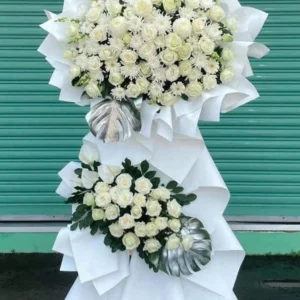 Hoa tang kính viếng V27